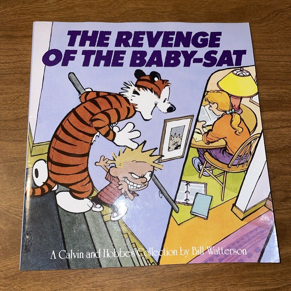 The Revenge of the Baby-Sat, Calvin and Hobbes by Bill Watterson 1991